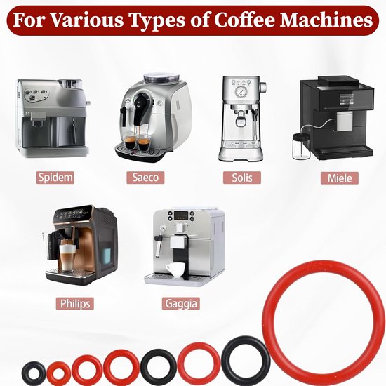 30 stuks afdichtringen set, afdichting O-ringen voor Philips volautomatische koffiemachine afdichting ORing assortiment voor Saeco volautomatische koffiemachine accessoires voor reserveonderdelen — afbeelding 4