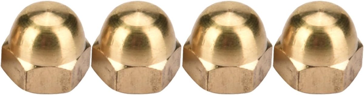 Eikelmoerset Koepel-eikelmoer, Koepeldop Moer Kopdop Zeskantmoeren Set Voertuigbevestigingen (M8(10PCS))