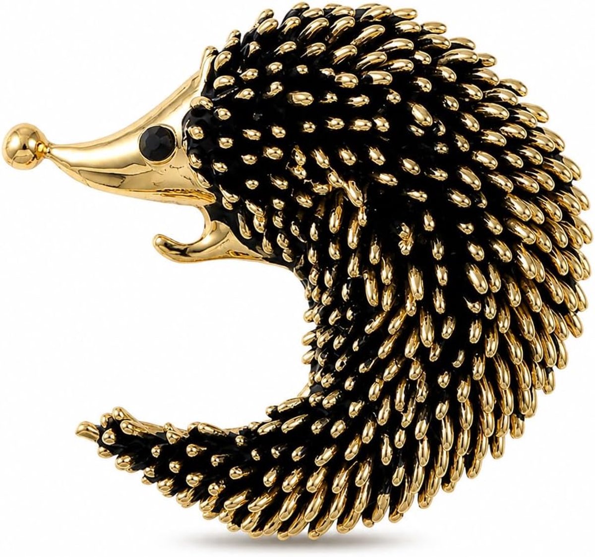 Vintage Zinklegering Egel Broche Antieke Dieren Spelden Sieraden Jas Pak Revers