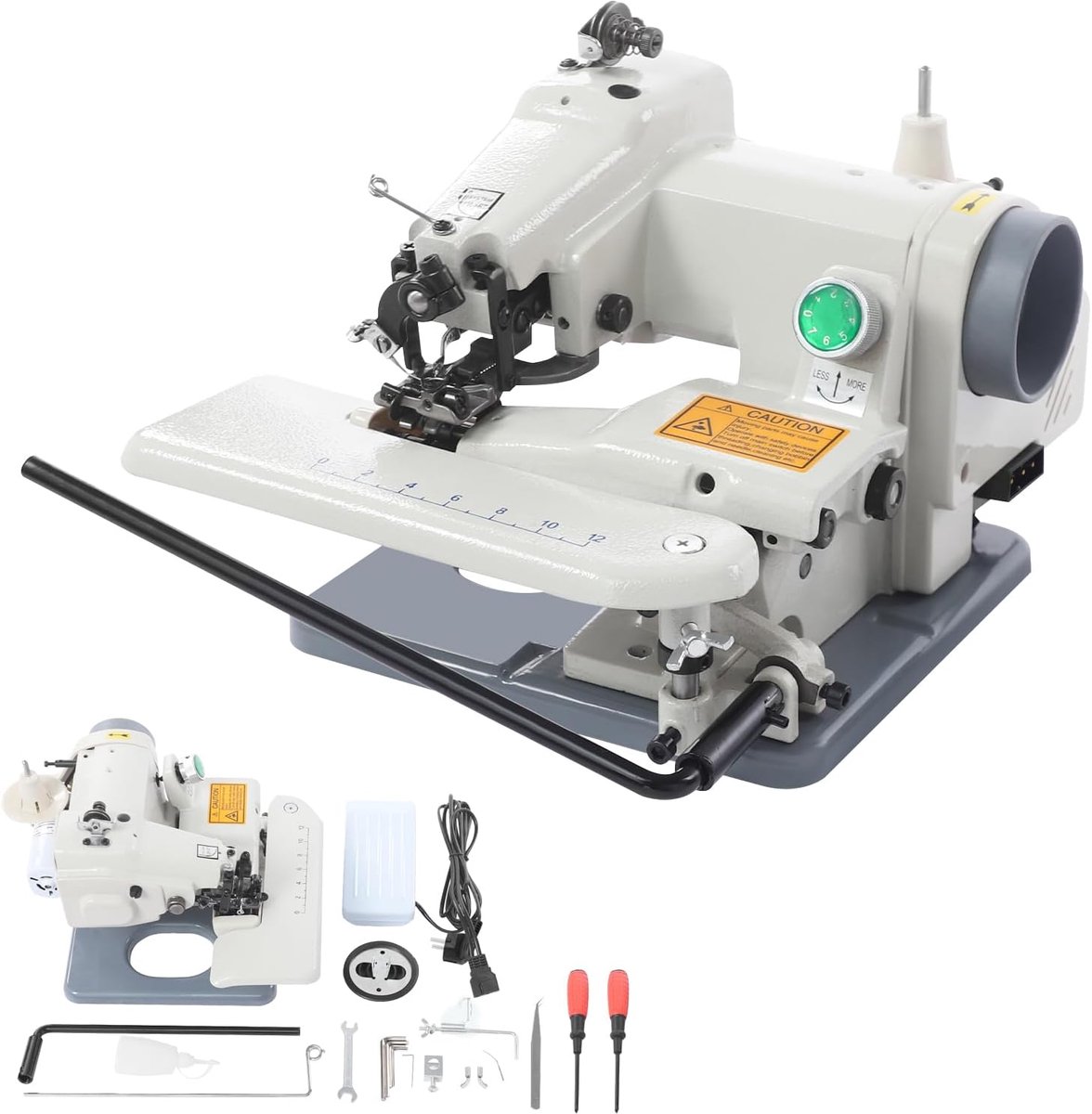 100 W blindsteekmachine, draagbare blindsteek zoommachine, blindsteek naaimachine, huishoudelijke naaimachine 1200 omw/min, kleermakers naaimachine, voor kleermakerijen en reinigingsbedrijven