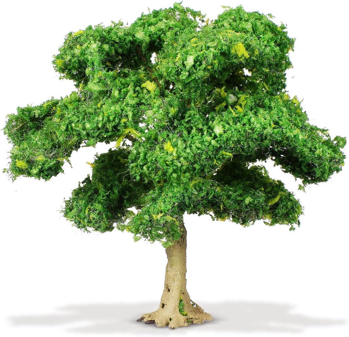 Jojofuny Miniatuur modellandschapsbomen van ijzerdraad en pvc, zelfgemaakt design, eenvoudige montage voor modelspoorbaan en diorama landschapsdecoratie