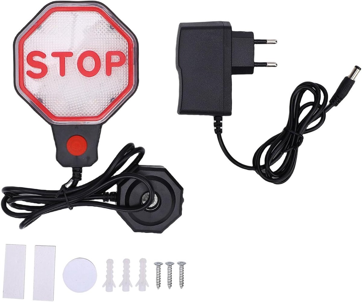 Verstelbare LED-Garage Parkeersensor Stopbord voor Auto Vrachtwagen SUV-voertuigen Parkeerhulp in Rood Geel Groen Display Slimme Garage Knipperend Waarschuwingsstopbord