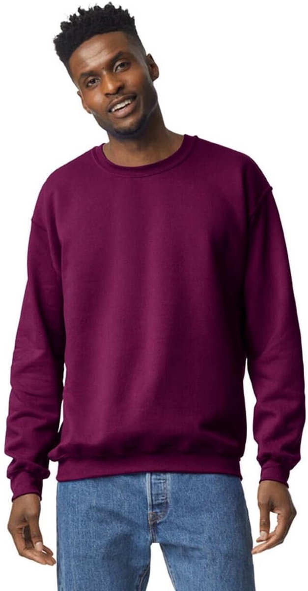 Heavy Blend Crewneck Sweatshirt voor heren, uniseks, katoen met ronde hals in vele kleuren, grote maten, S, M, L, XL, XXL, 4XL, 5XL