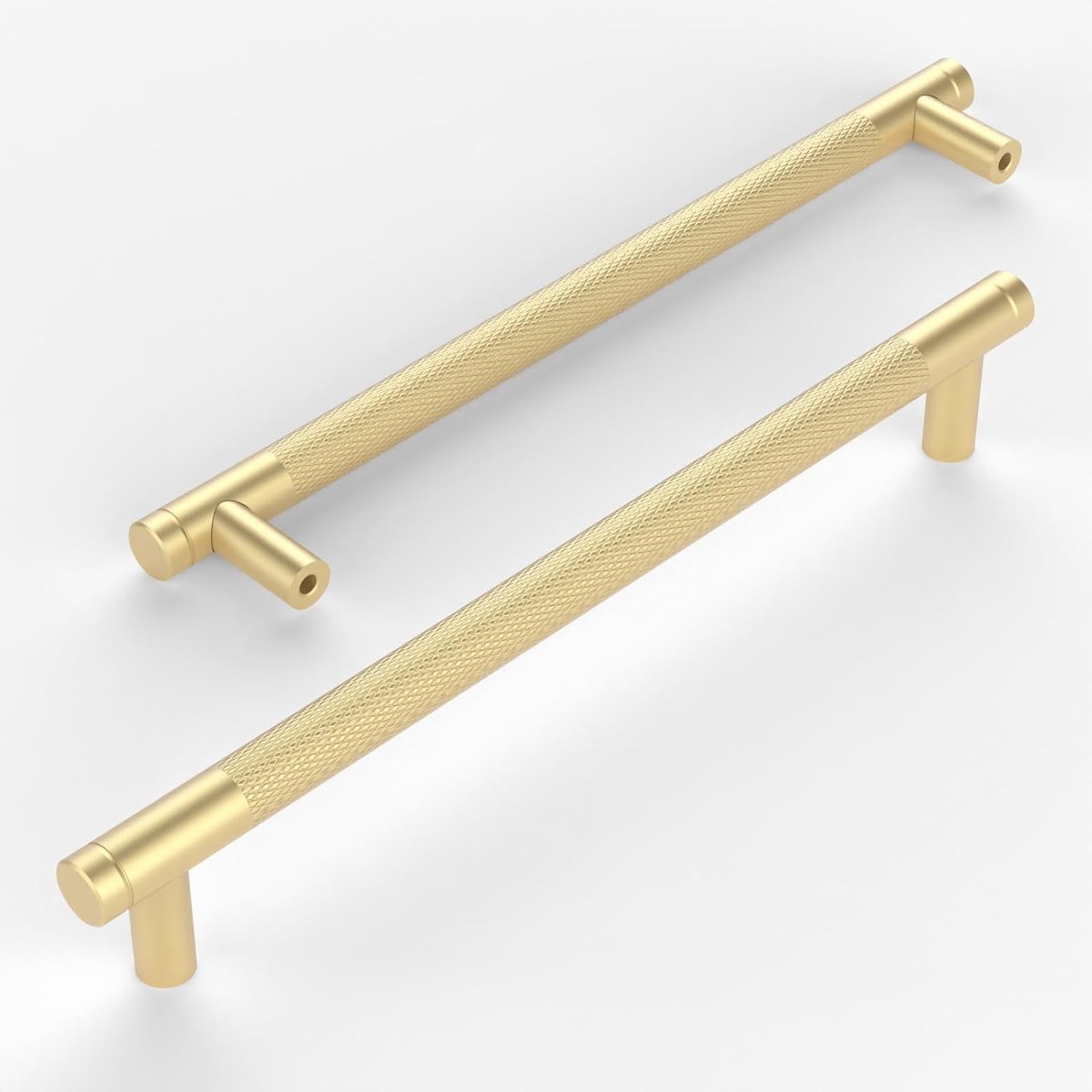 Handgrepen voor keukenmeubels, gatafstand 192 mm, goud, handgrepen voor keukenkasten en meubels, 10 stuks, UK0040