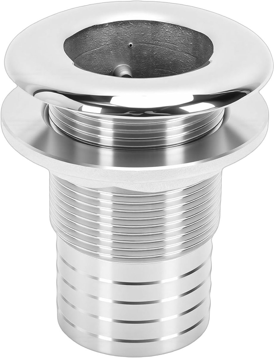 Kwaliteit Door-de-romp Fitting met Weerhaken 316