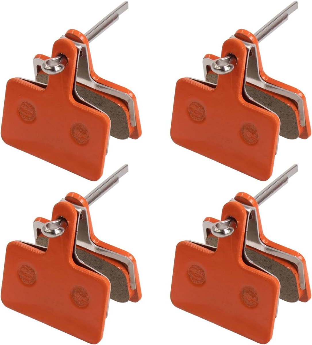 4 paar remblokken voor fiets, fiets, fiets, schijfremblokken, hars, halfmetaal, vervanging voor schijfremmen, zoals M315/355/375/396/416/446/447/475/515/525/575
