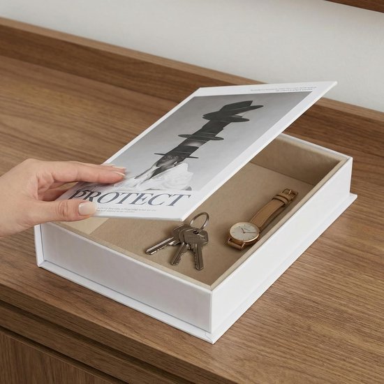 Boekbewaardoos, set van 3, decoratieve boeken gestapelde kunstboeken, stijlvolle decoratieve boeken, opbergdoos voor boekenplank, salontafels, woondecoratie — afbeelding 4