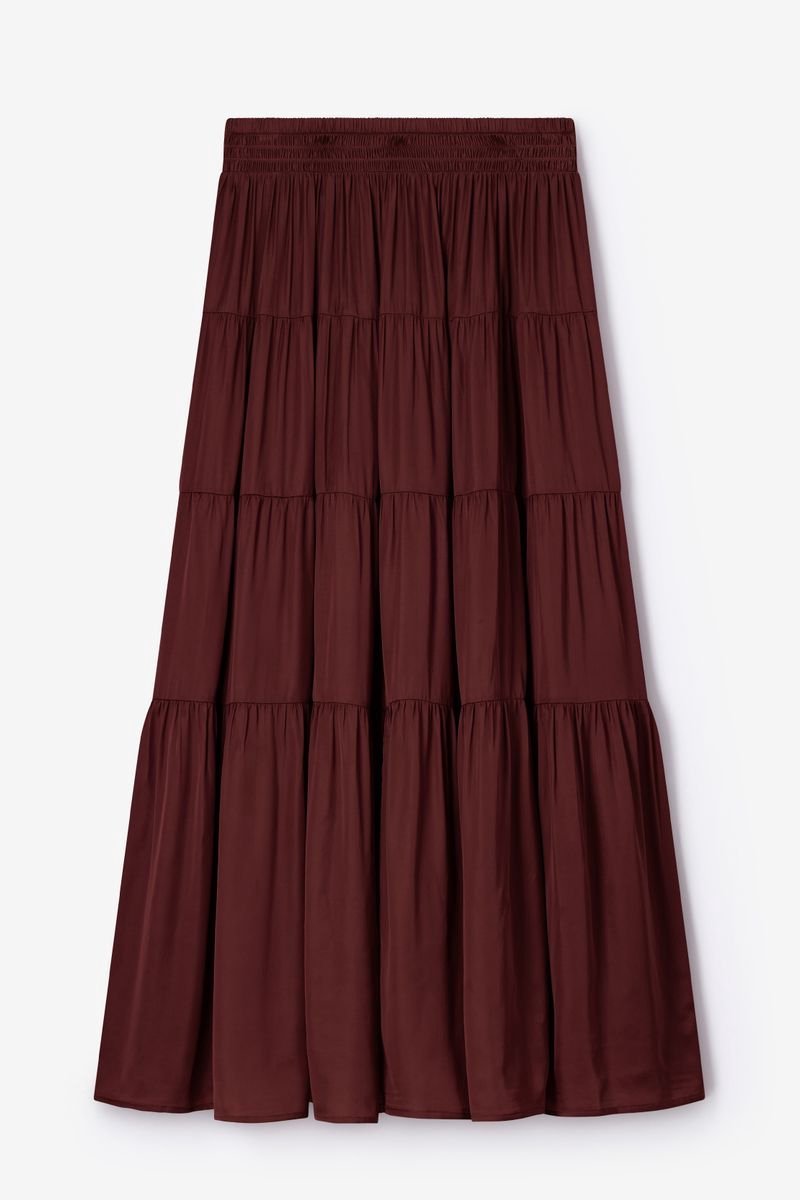 Sissy-Boy - Bruine maxi rok