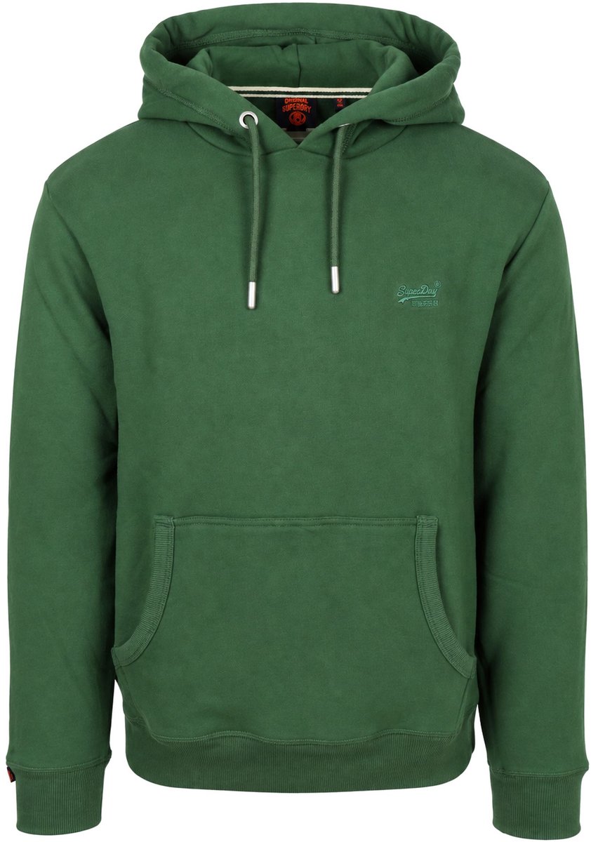 Superdry Half Zip Pullover Fleece – Heren Groen