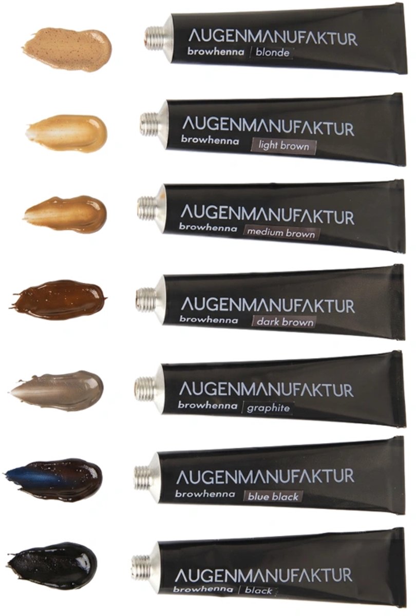 Augenmanufaktur Henna Colour Pro-set 8 kleuren