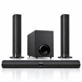 SyncGear 2-in-1 Soundbar met Subwoofer – Nieuw 2026 – Geen Luiden Opstart Geluiden – Home Cinema – 130W – Bluetooth 5.3 – HDMI ARC – TV Speakers – Surround Set Home Cinema – Actieve Subwoofer