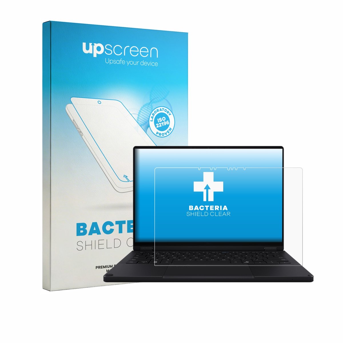 upscreen - Screenprotector voor ASUS ProArt GoPro Edition PX13 - Folie Beschermfolie transparant antibacterieel