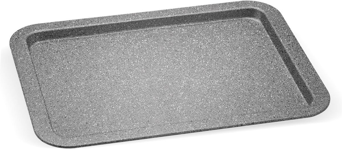 Bakeware Petravera ovenschaal, rechthoekig, aluminium, grijs, 38 x 27 x 2 cm