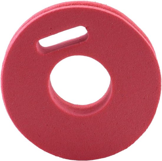 Pak van 100 Visschuimspoel met Slot, Rewinder Vislijn Rond Schuim Orfach Winder Tool Line Winder Willekeurige kleur — afbeelding 2