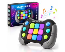 BOTC Pop it Toy - Pop It Game - Fidget Toy - Draagbaar en Compact - Zwart