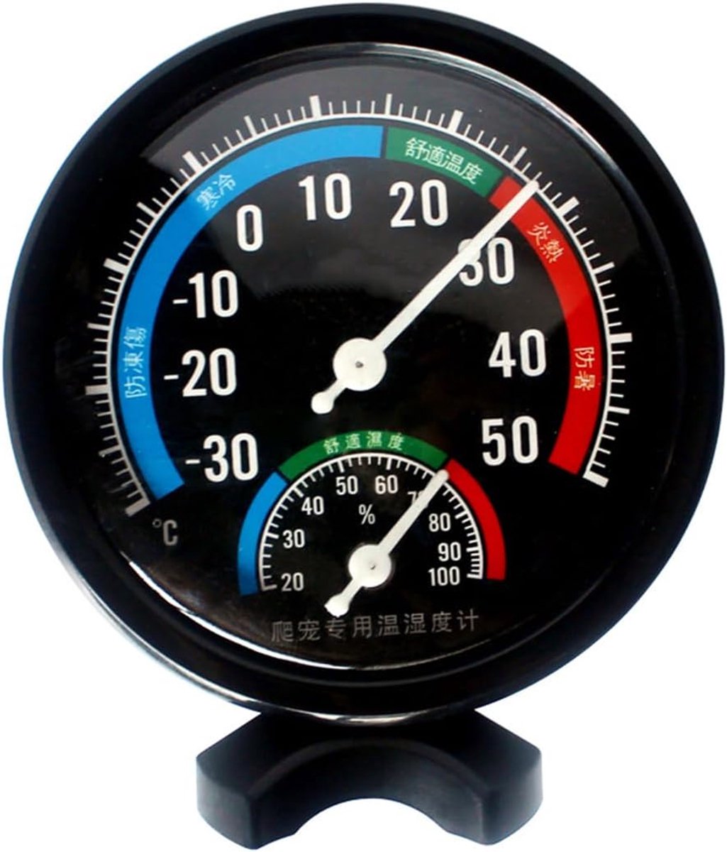Wijzerplaat, temperatuur, luchtvochtigheid, benodigdheden voor huisdieren, terrarium, thermometer, hygrometer voor kweekbox, regenwoudtank