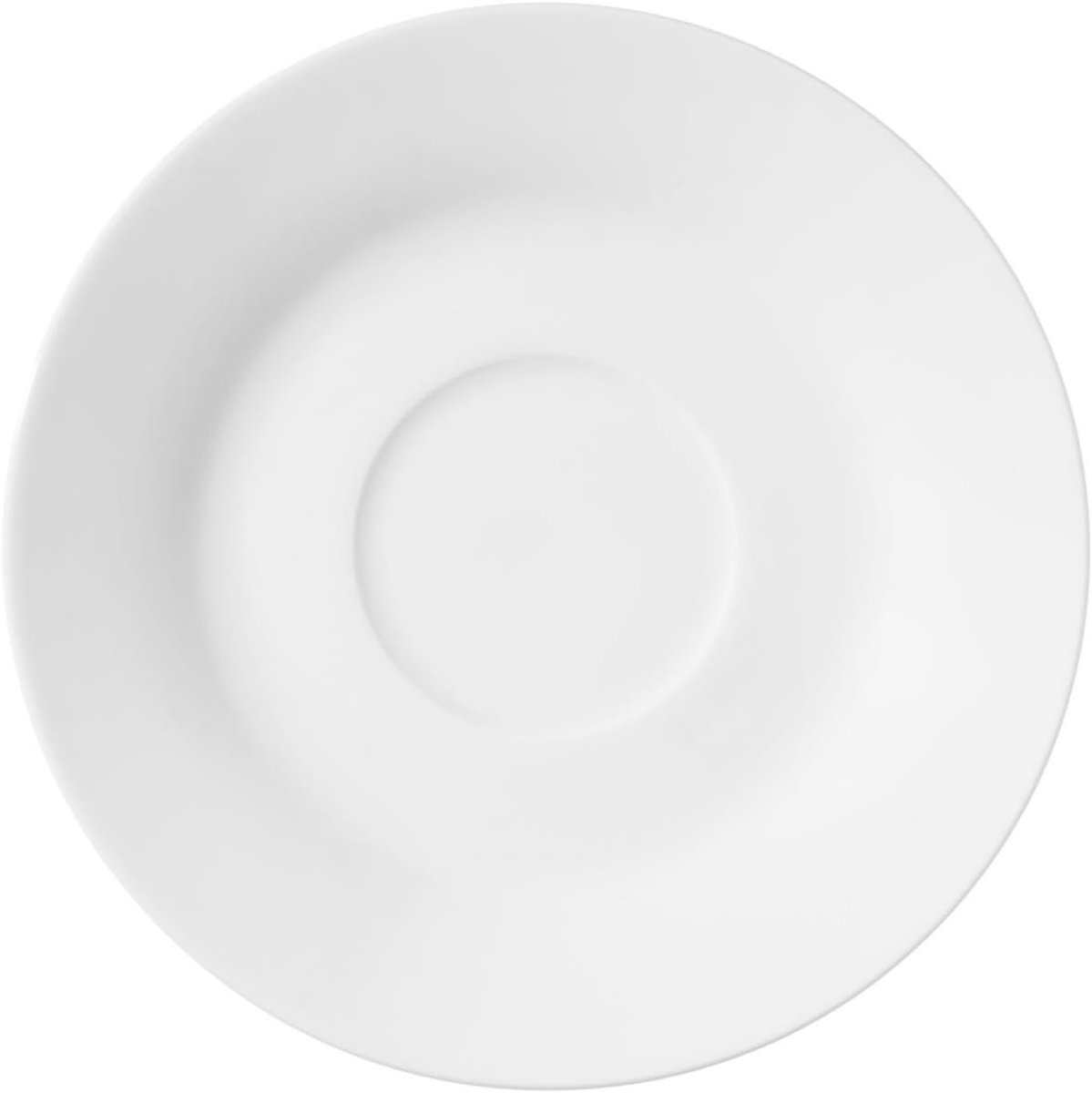 Aro Schotel voor koffiekopje 90 ml, porselein, Ø 11.3 cm, wit, 6 stuks