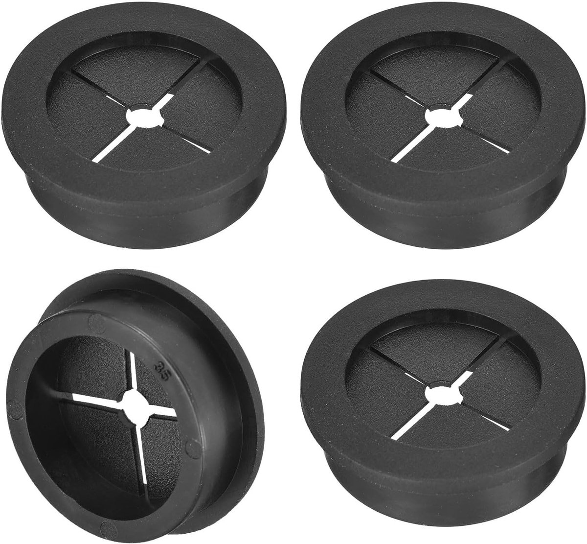 Dailygoods- Kabeldoorvoertule 35mm - Rubber - Kabeldoorvoer - Draadorganizer - Flexibel - Zacht en stevig materiaal