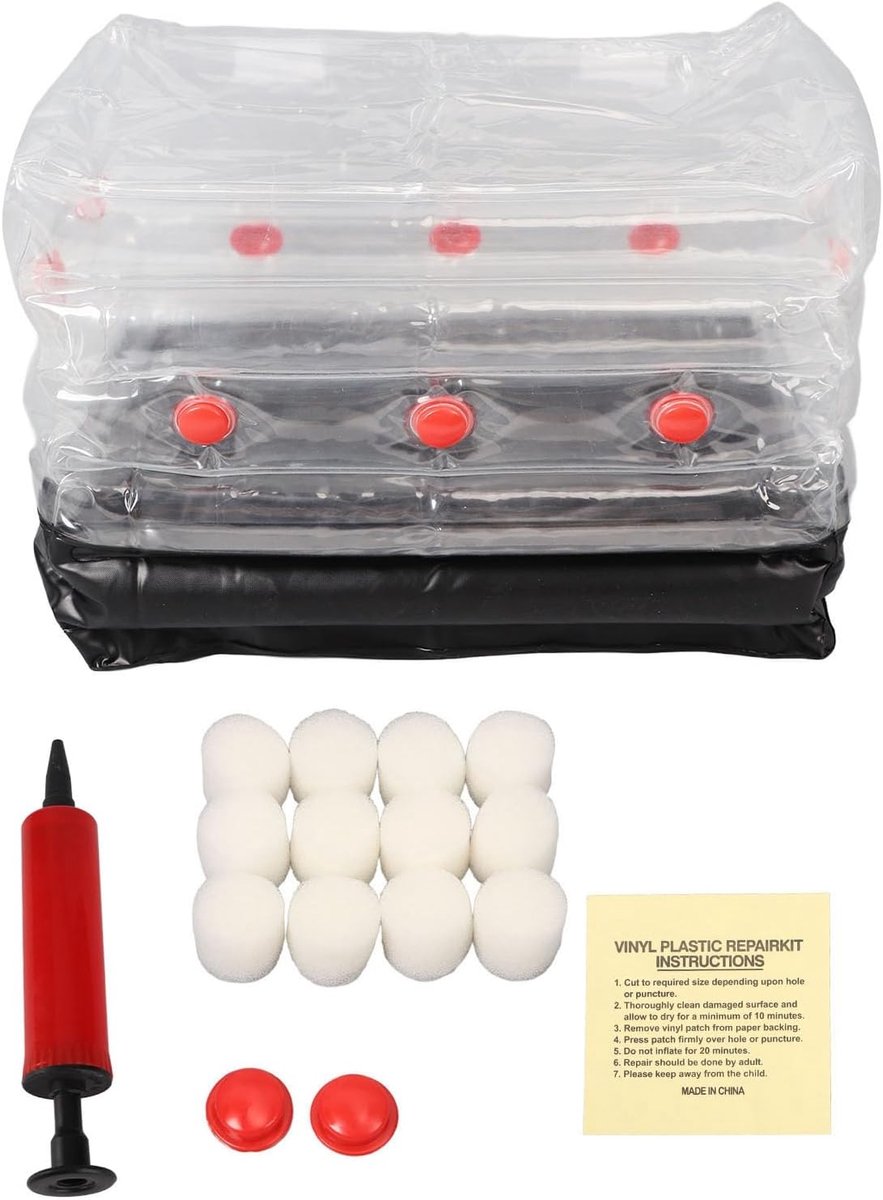 Monotub Kit Duurzame Handige Vierkante Kleine Opblaasbare Paddestoel Monotub Kit Afvoergat Ontwerp Voor Paddestoel Planten