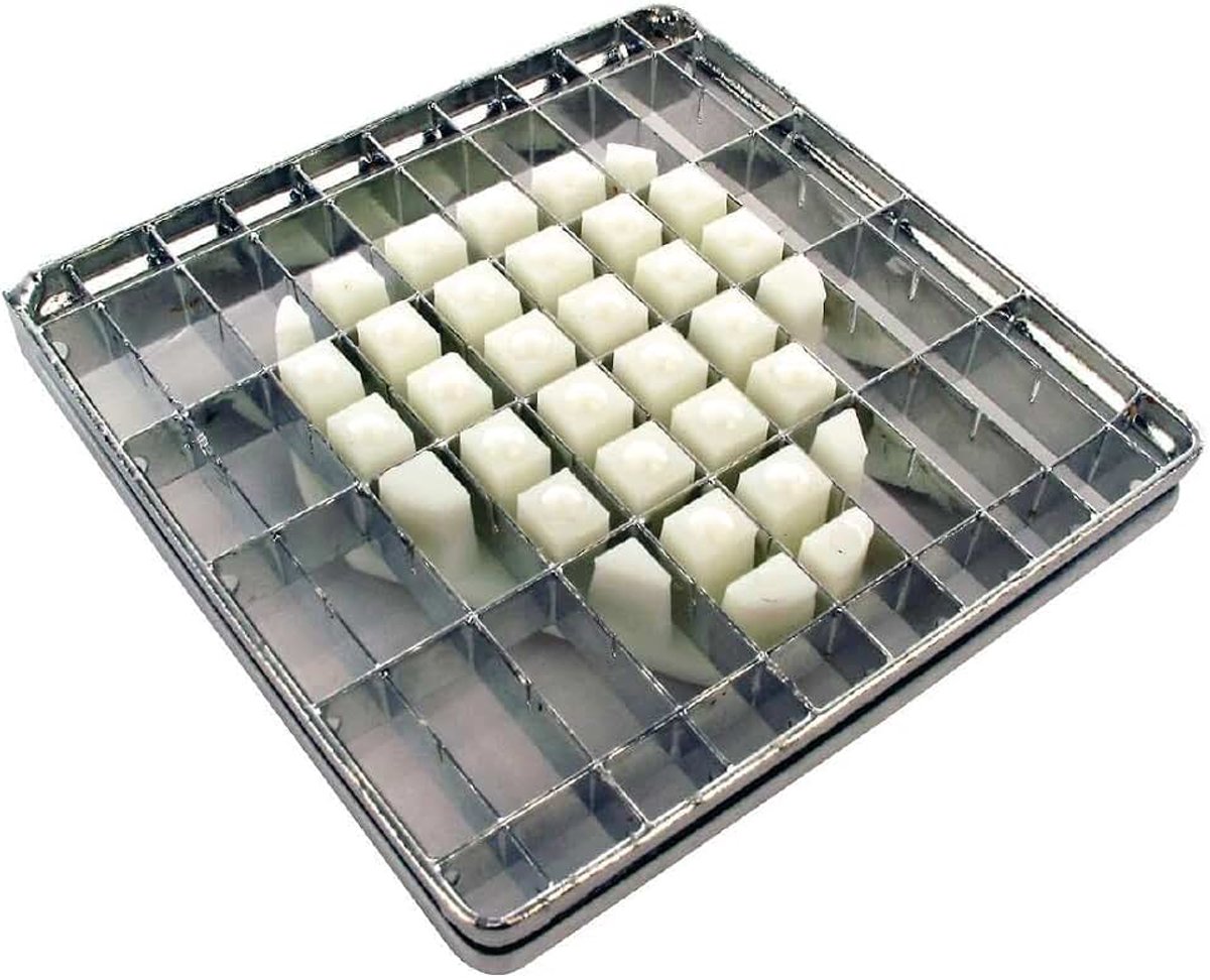 Tellier C020 Kit Blade en Pusher voor D463 Aardappelversnipperaar, 10 mm x 20 mm