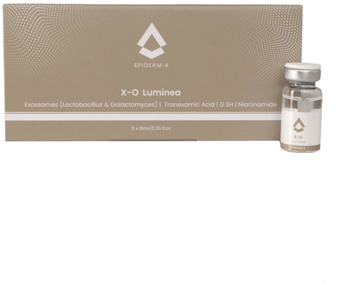 EPIDERM-A X-O Luminea / Exosome Booster voor een egale teint van 5 x 10 ml