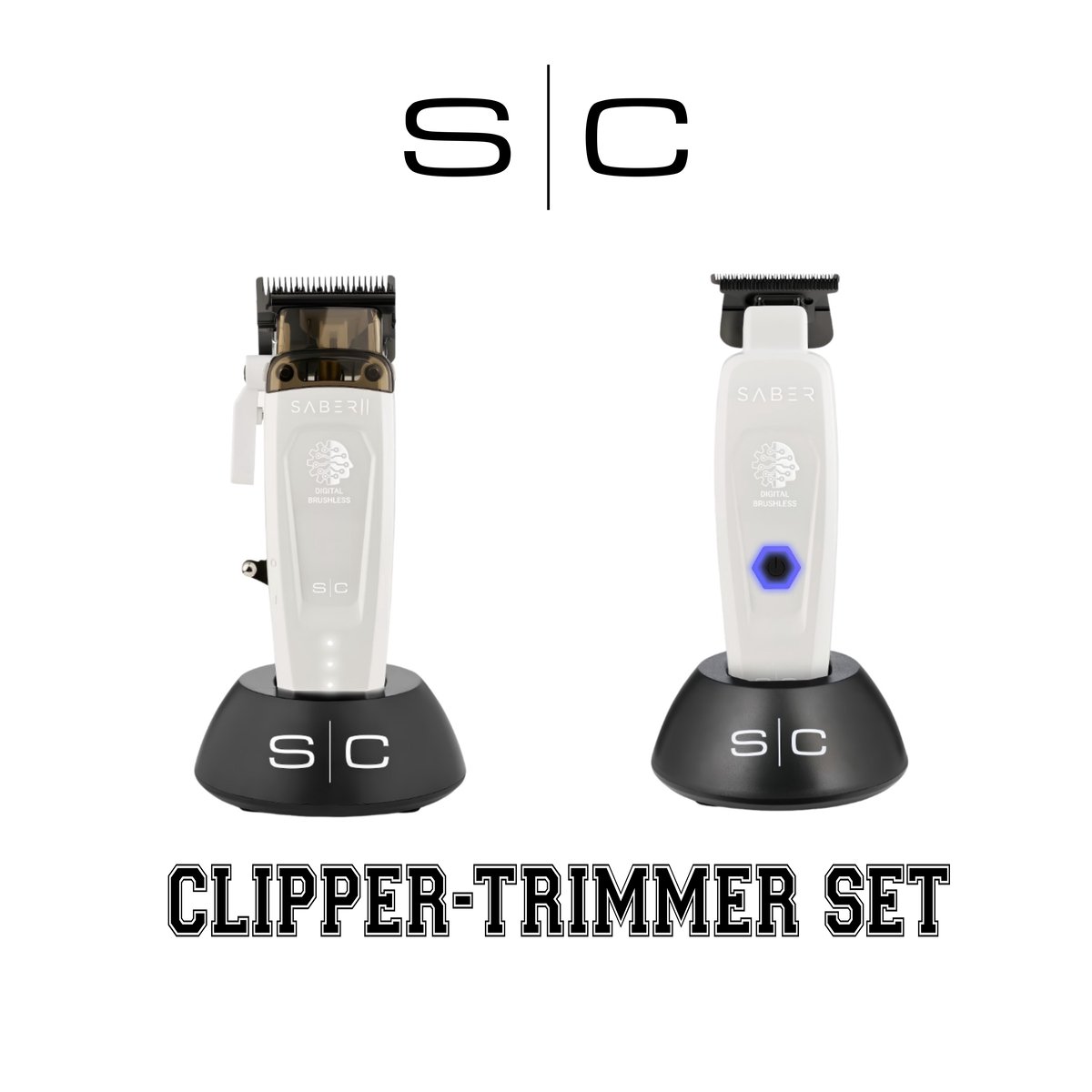 StyleCraft Saber 2.0 Tondeuse Wit + Saber Trimmer Wit