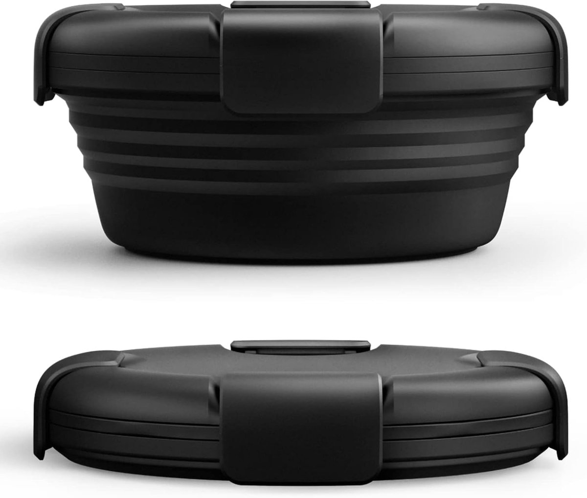 Opvouwbare kom - Eucalyptus, 36 oz - Herbruikbare Siliconen Kom voor Warm en Koud Voedsel - Perfect voor Reizen, Maaltijdbereiding, To-Go Lunch, Kamperen & Wandelen - Magnetron &