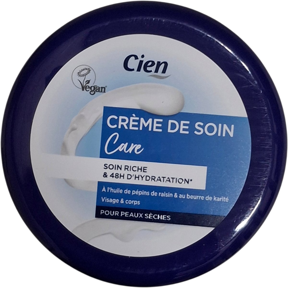 Cien Soft Moisturising Cream | Grapeseed Oil & Shea Butter | Face & Body | Classic | 250ml