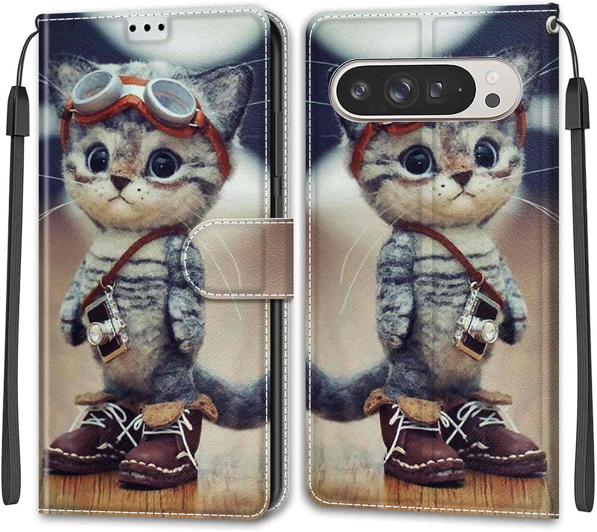 Hoes voor Google Pixel 9 Pro XL, kat