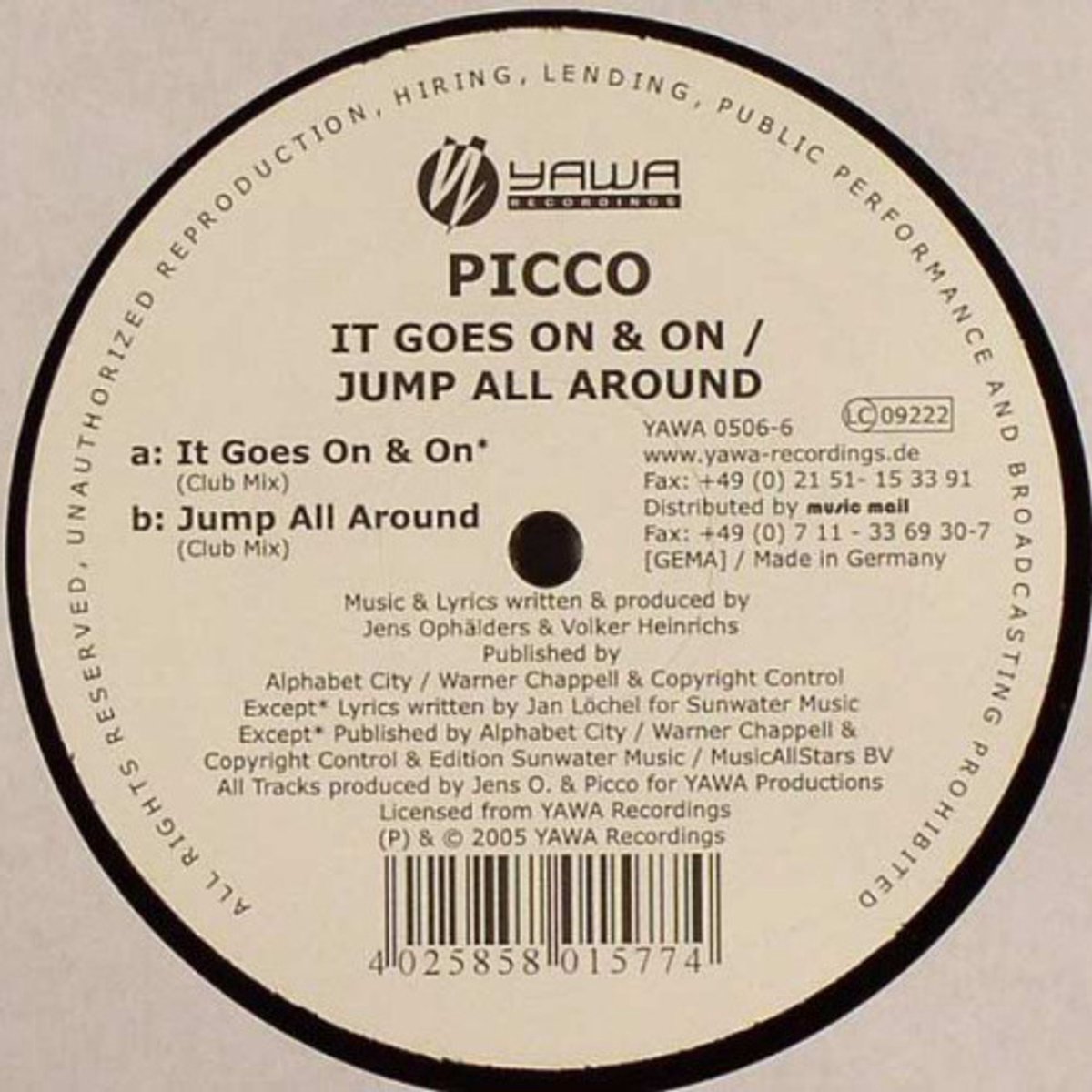 It Goes on & On/Jump All Around