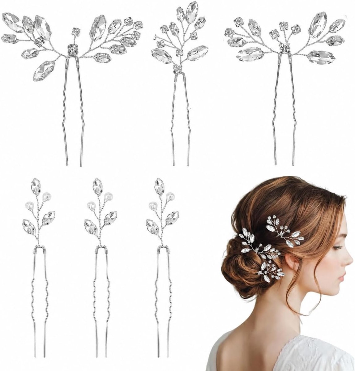 Haarspelden Bruidshaarsieraad Haaraccessoires Voor