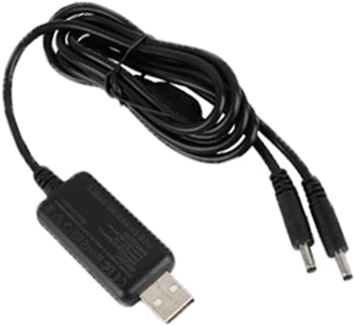 Up Kabel USB DC 5 V naar 8.4 V Dual Oplaadkabel Spanning Converter Power Adapter met 3.5x1.35mm DC Jack voor Oplaadbare Li-ion Batterijen