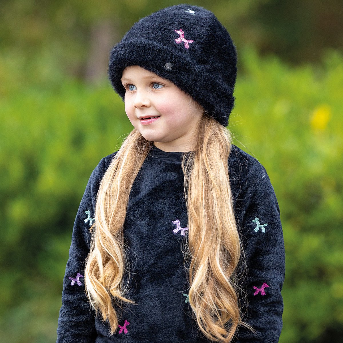 Qhp Trui Isalyn junior (AW26) Unicorn Dream - 128 | Winterkleding ruiter