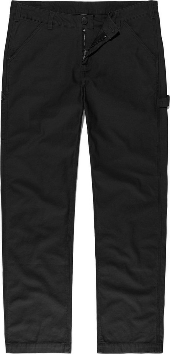 Vintage Industries Broek Ackley Pants Zwart