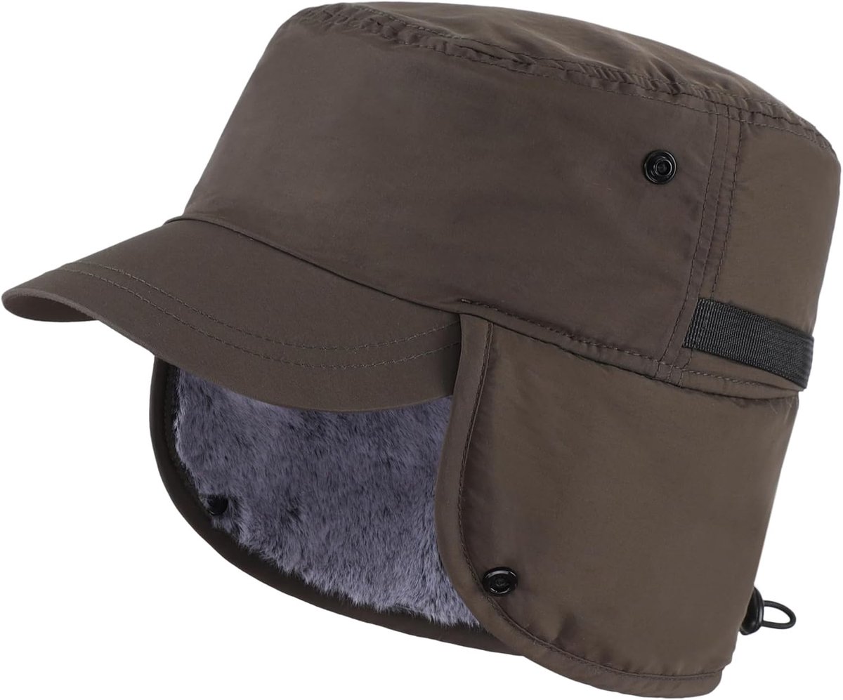 Warm Earflap Winter Hat heren Wintermuts