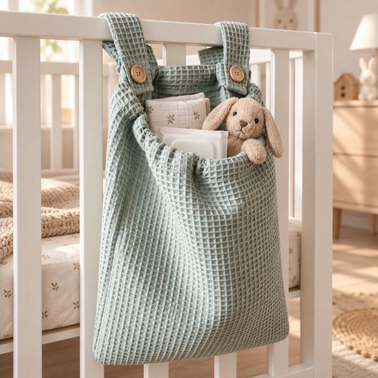 Boxzak / licht oud groen / BabyCreatiesbyLaura