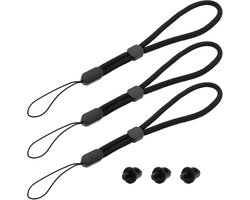 3Sets 1/4 Camera Neck Strap Screw Holder with Adjustabl Hanging Rope,Compatible with Sony Compatible with Fuji DSLR Compatible with DJI Osmo Action