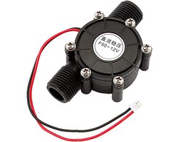 Turbine Flow Generator 12V DC, Micro Hydro Power Generator, Water Flow Generator, Laag Geluidsniveau, Geen Roest, Geen opvallende Kras Geel