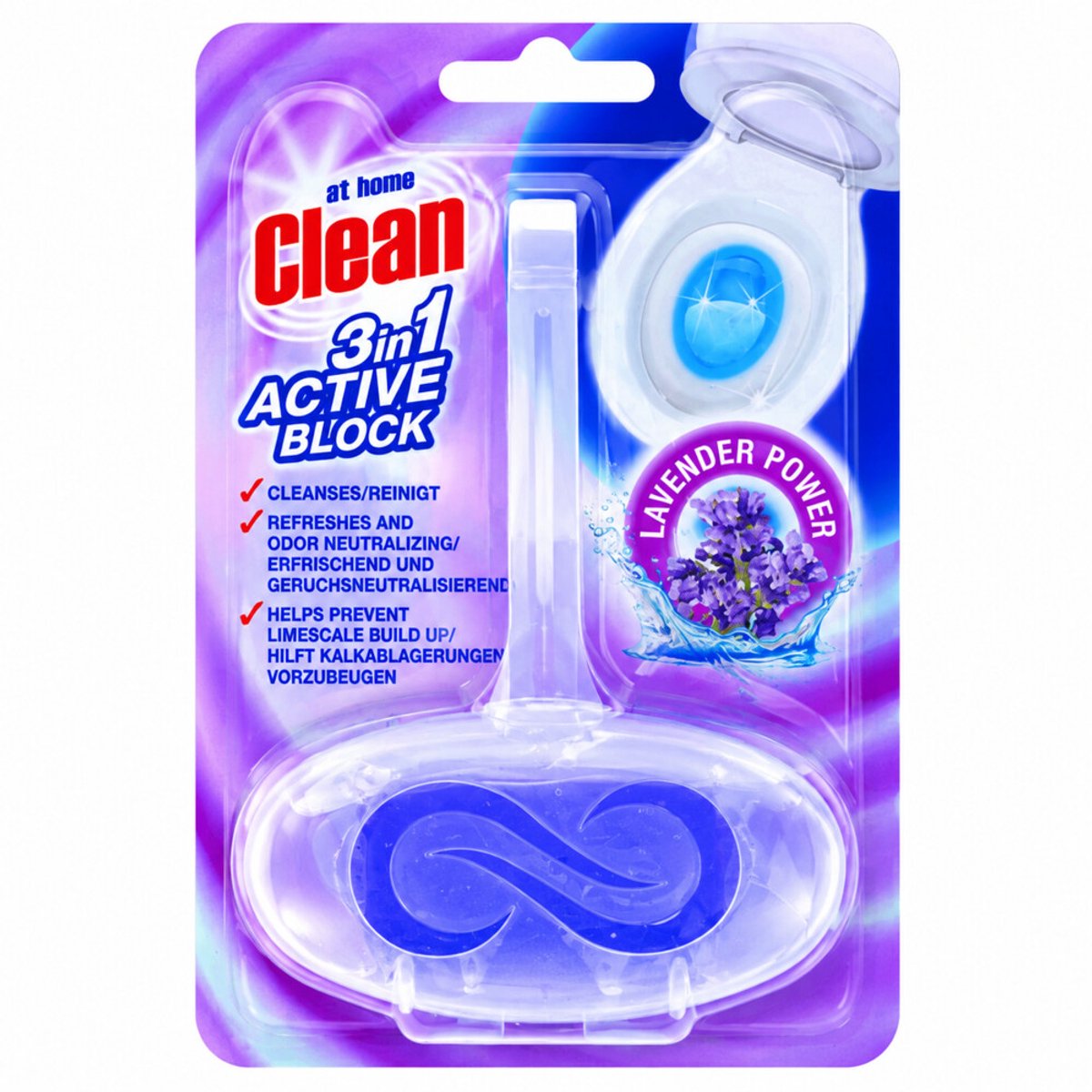 At Home Toiletblok 3-in-1 Lavender