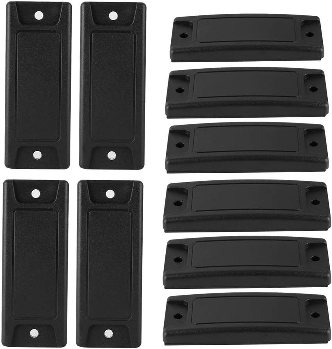 10 Stuks UHF RFID Anti-Metaal ABS Hard Tag Strip 860~960 MHz voor Beveiliging en Opladen, Ideaal voor Voorraadbeheer en Toegangscontrole