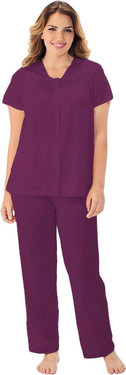Form Dames pyjama Set, Amarant, S
