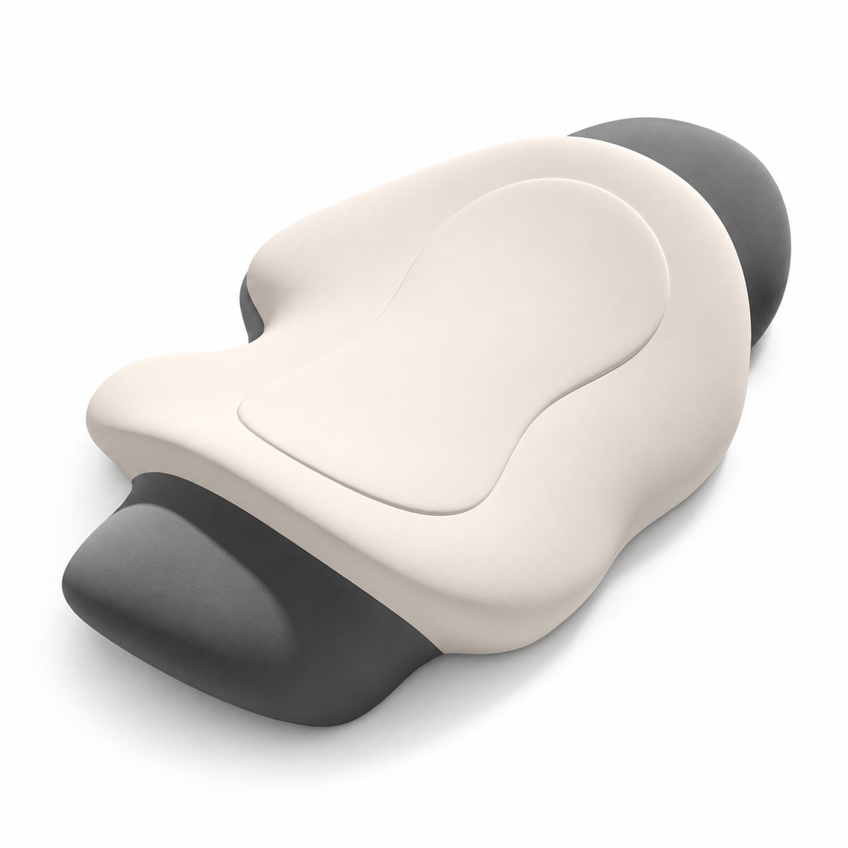 Gloovon Ergonomisch Lendenkussen - Rugkussen voor Onderrug - Traagschuim - Lendensteun tijdens het Liggen - Comfortabel en Vormvast
