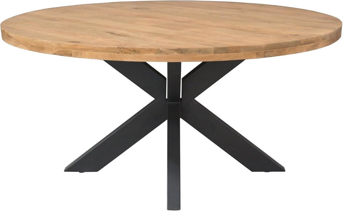 Eettafel Dakota – Naturel – Ø150 cm