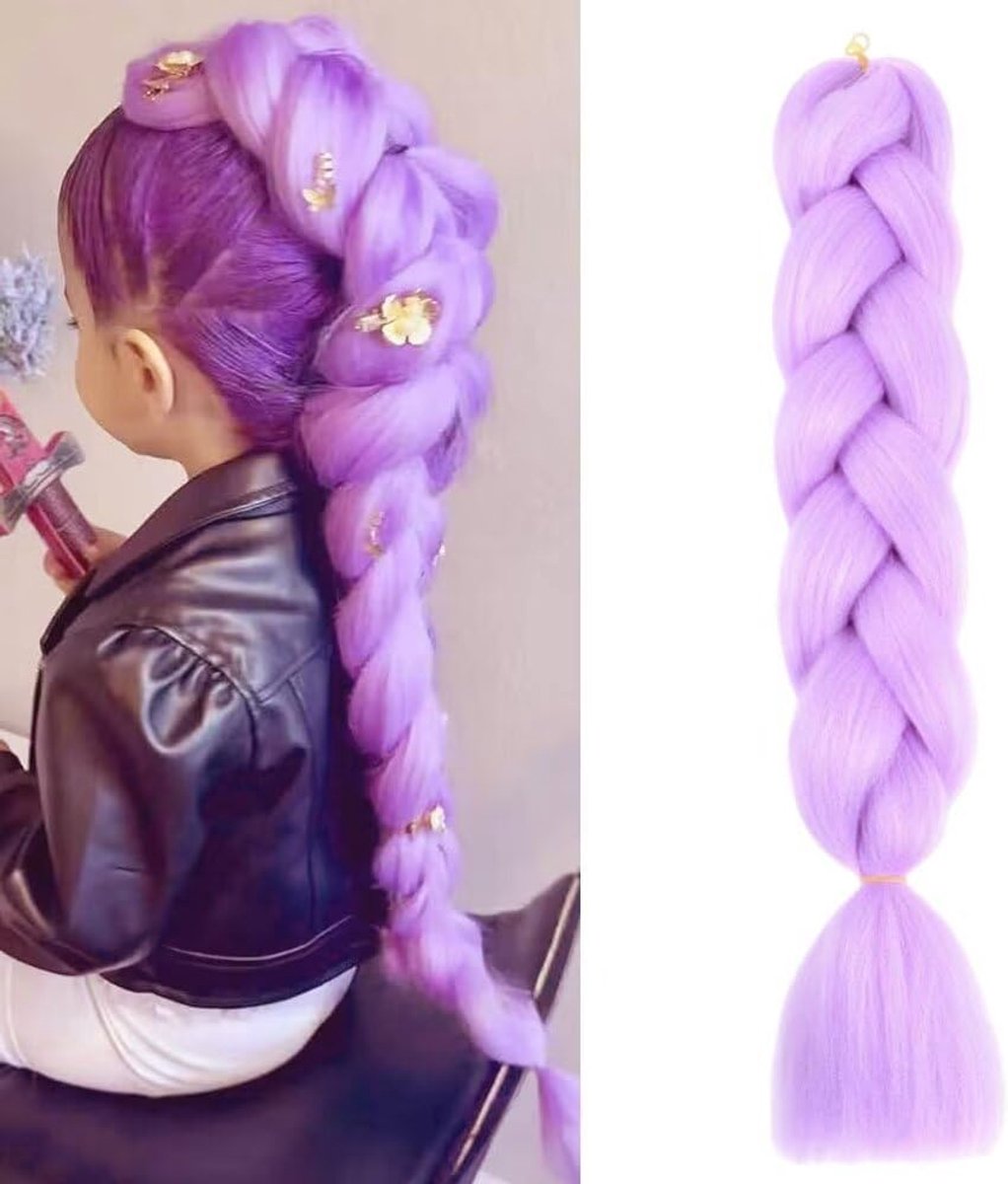 Kunsthaar om in te vlechten 61 cm 1 stuk Easy Jumbo Braid extensions haar om in te vlechten extensions vlechten extensions