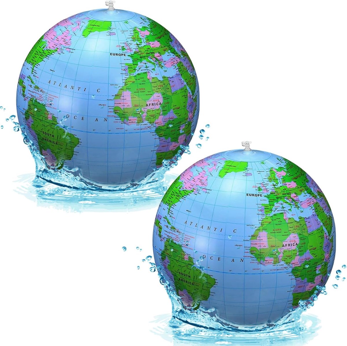 Bal, strand, strandballen, voor feestjes, zwembad, zomer, strand, speelgoed (kleur C)