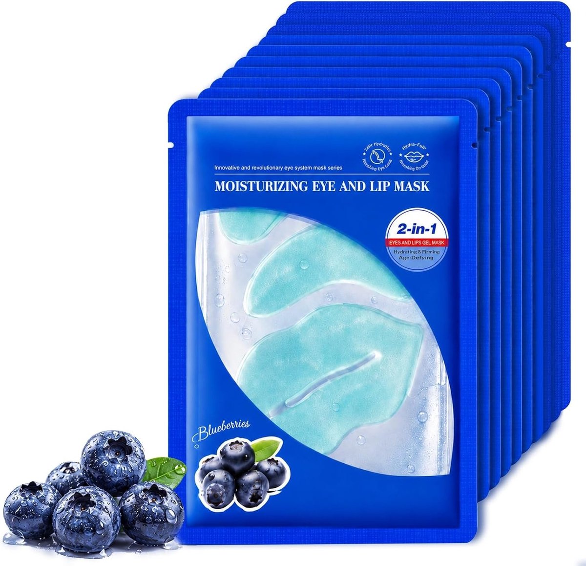 vera oogpads tegen kringen rond de ogen, oogpads en lippenmasker, tegen donkere kringen en droge lippen, dagelijkse oogverzorging, zacht effectief, groen