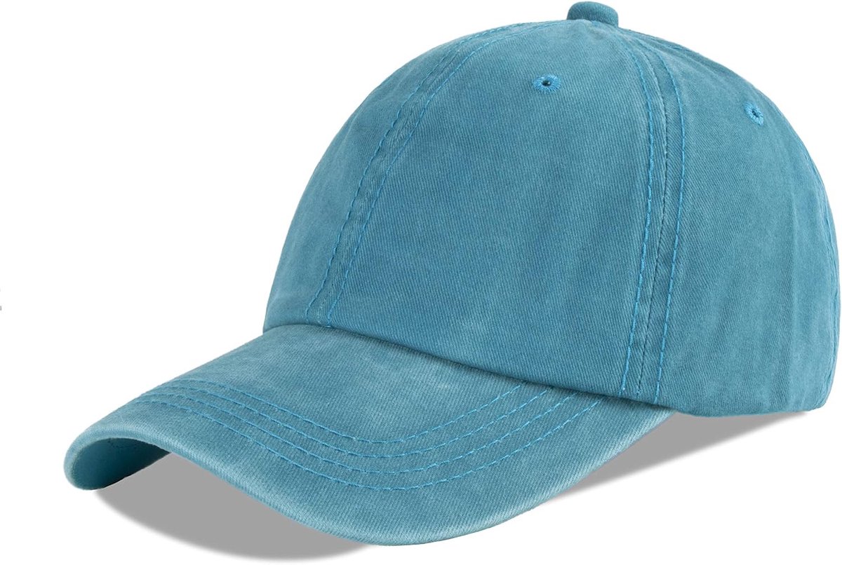 Unisex 100% Vind ik leuk2 jaar geleden Cotton Baseball Hat Washable Denim Adjustable Dad Hat