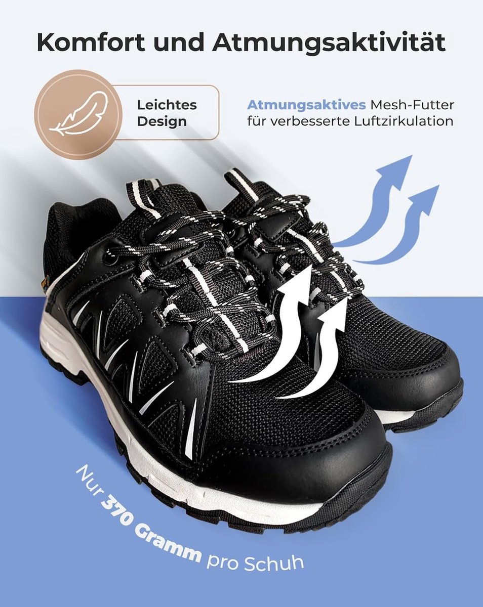 Heren & Dames Unisex, Waterdichte Trekkingschoenen - Outdoor Camping Trekking Schoenen, 36-41 EU