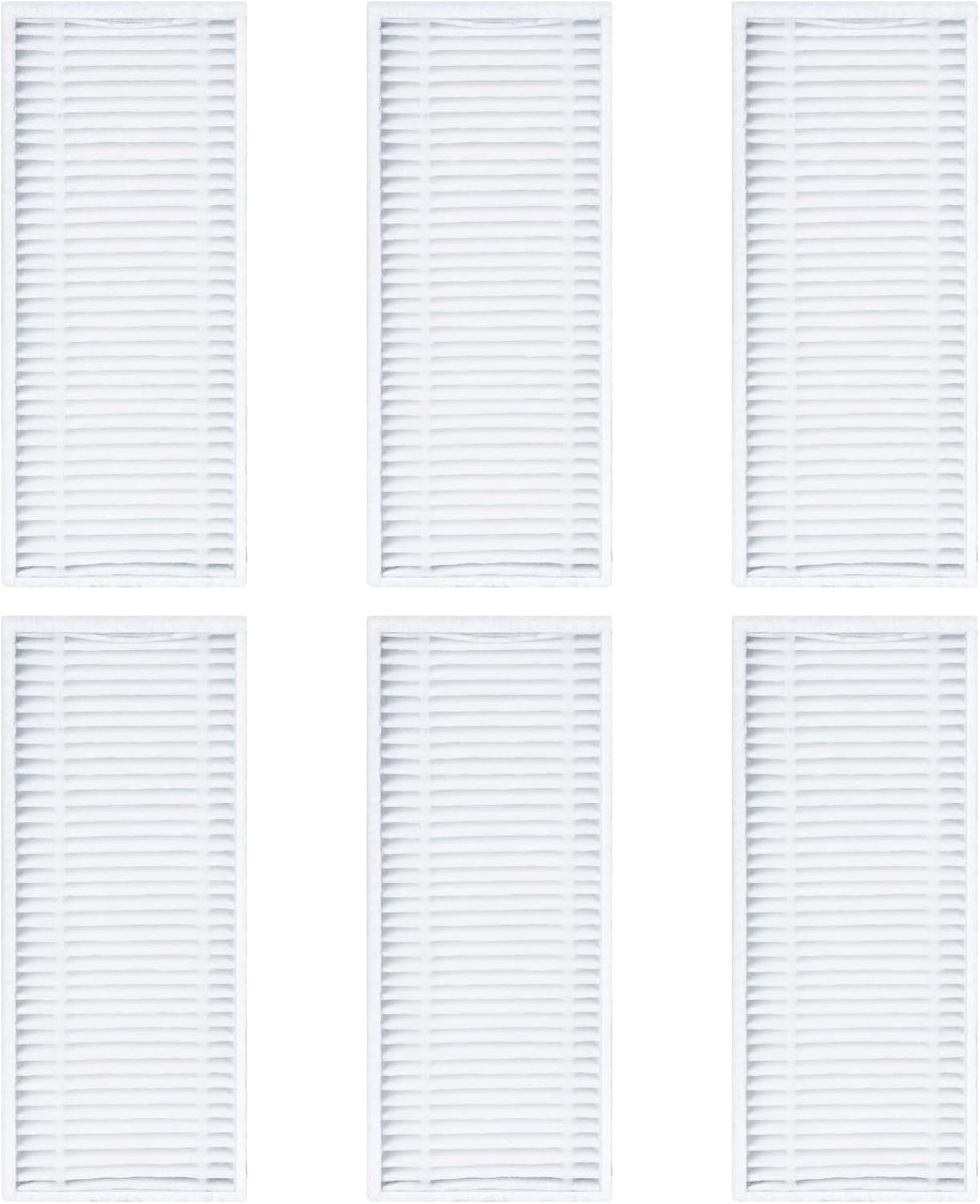 6 stuks reserve-HEPA-filters voor 360 S8, voor 360 Botslab S8 Plus, voor Rowenta X-plorer serie 75 S+ RG8597W, voor EZVIZ RE4 / RE5 Plus robotstofzuiger accessoires