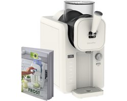 GreenPan FROST Zelfvriezende Ijsmachine met Receptenboek NL - Roomijs, Slushies, Milkshakes & Smoothies – zonder voorvriezen – 1.8L – Klaar in 30 Min – 6 Standen & 7 Texturen – Wit